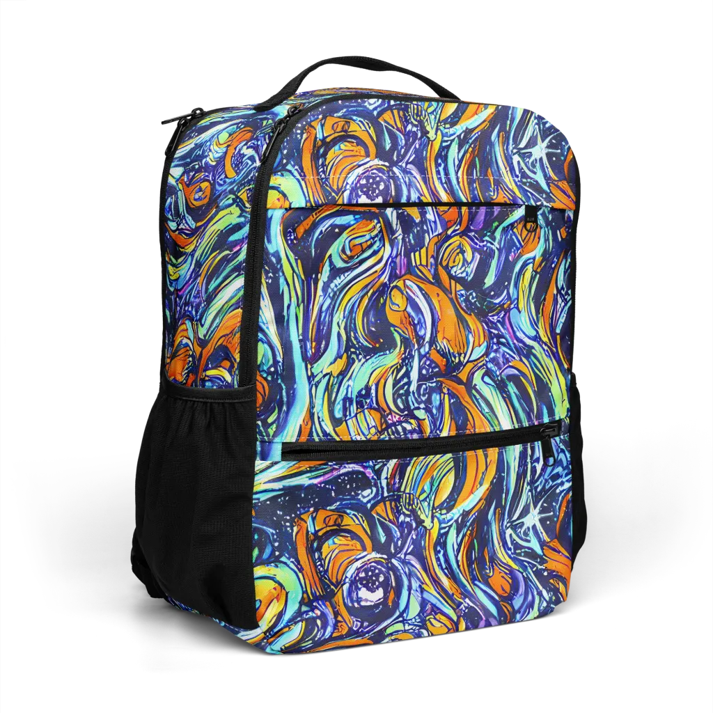Sonic Marble on Utility Backpack — Right Front