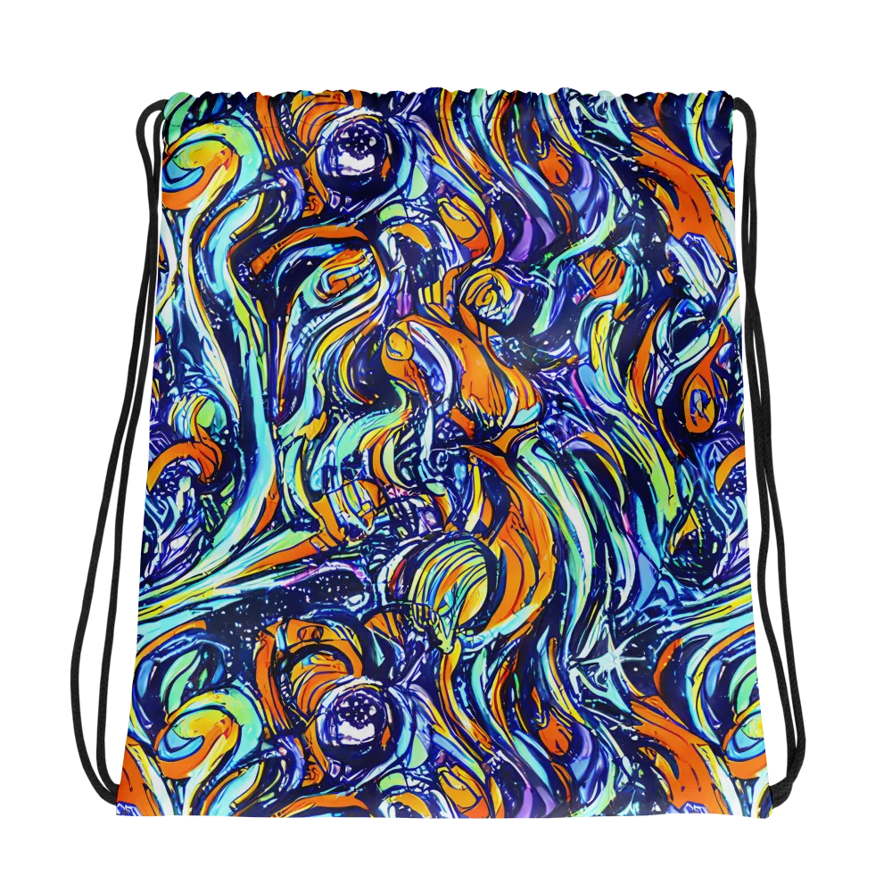 Sonic Marble on Drawstring Bag — Photo