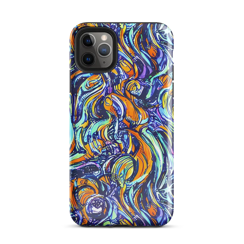 Sonic Marble on Tough Case for iPhone® — Front