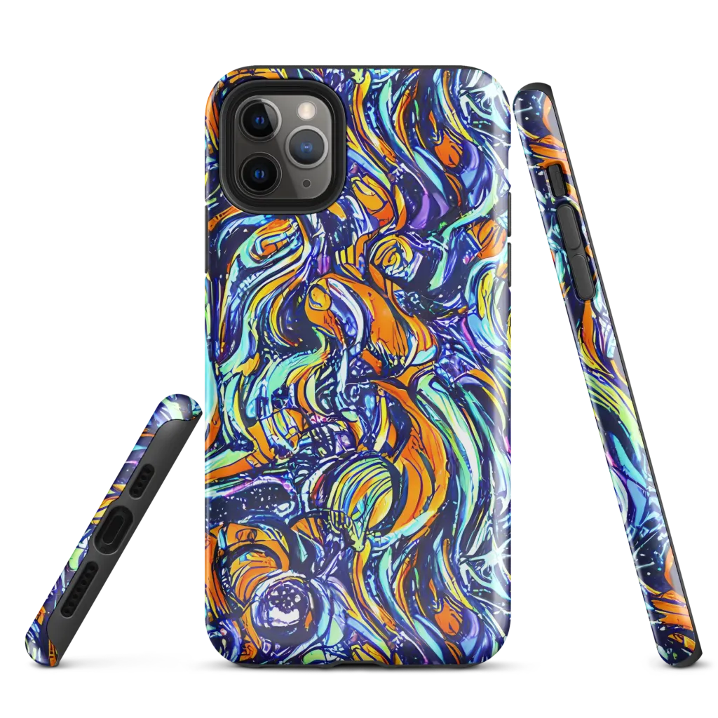 Sonic Marble on Tough Case for iPhone® — Front