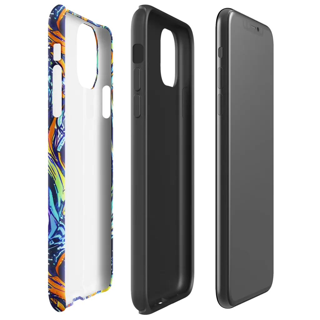 Sonic Marble on Tough Case for iPhone® — Right