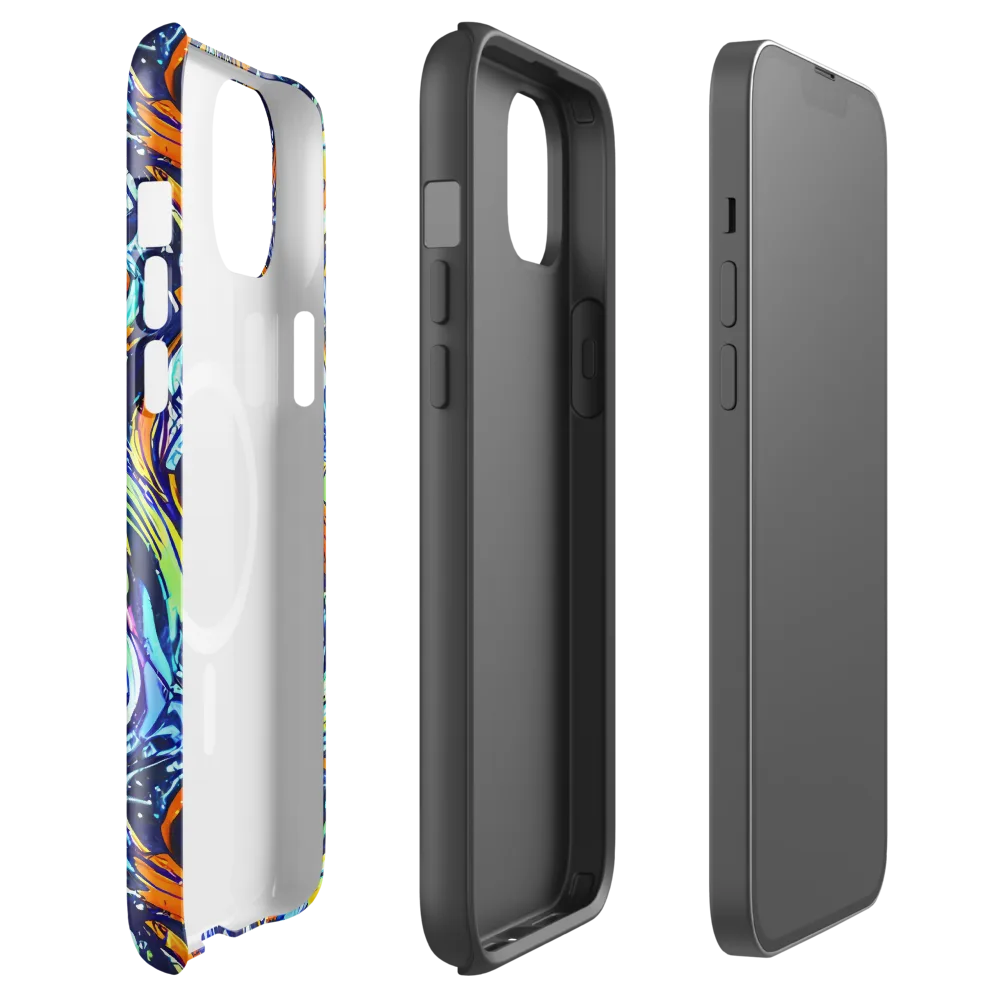 Sonic Marble on MagSafe Tough Case for iPhone® — Front