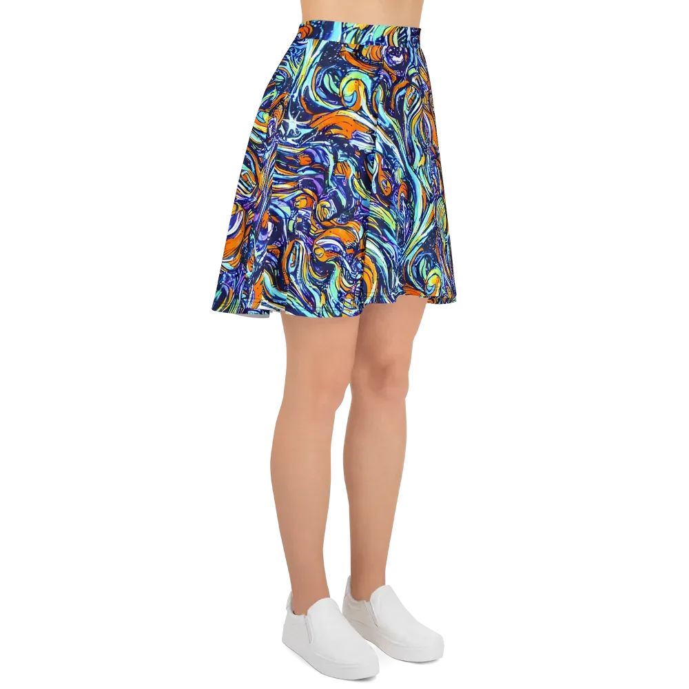Sonic Marble on Skater Skirt — Right