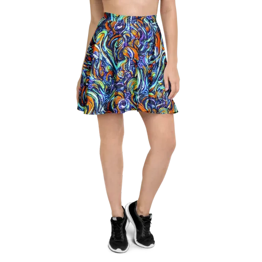 Sonic Marble on a Skater Skirt