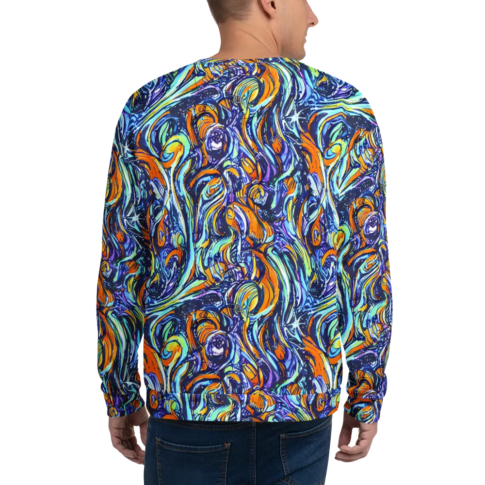 Sonic Marble on Sweatshirt — Back