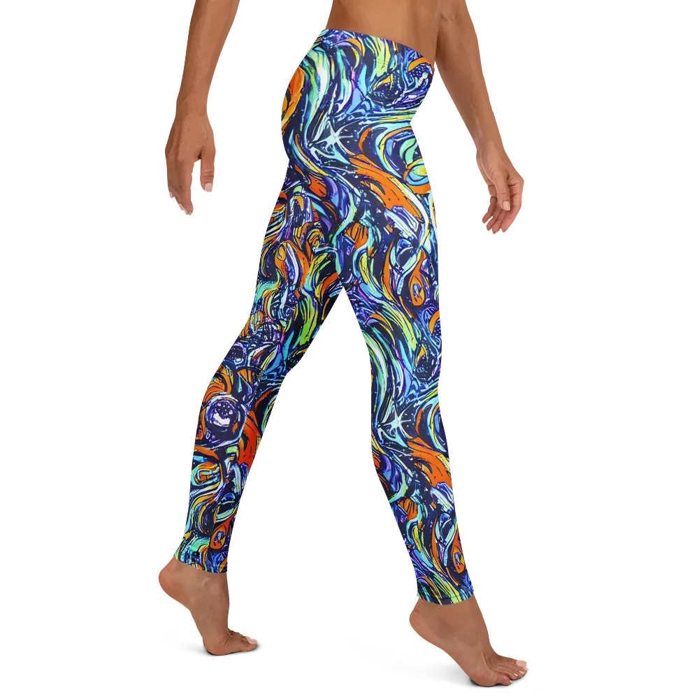 Sonic Marble on Leggings — Right