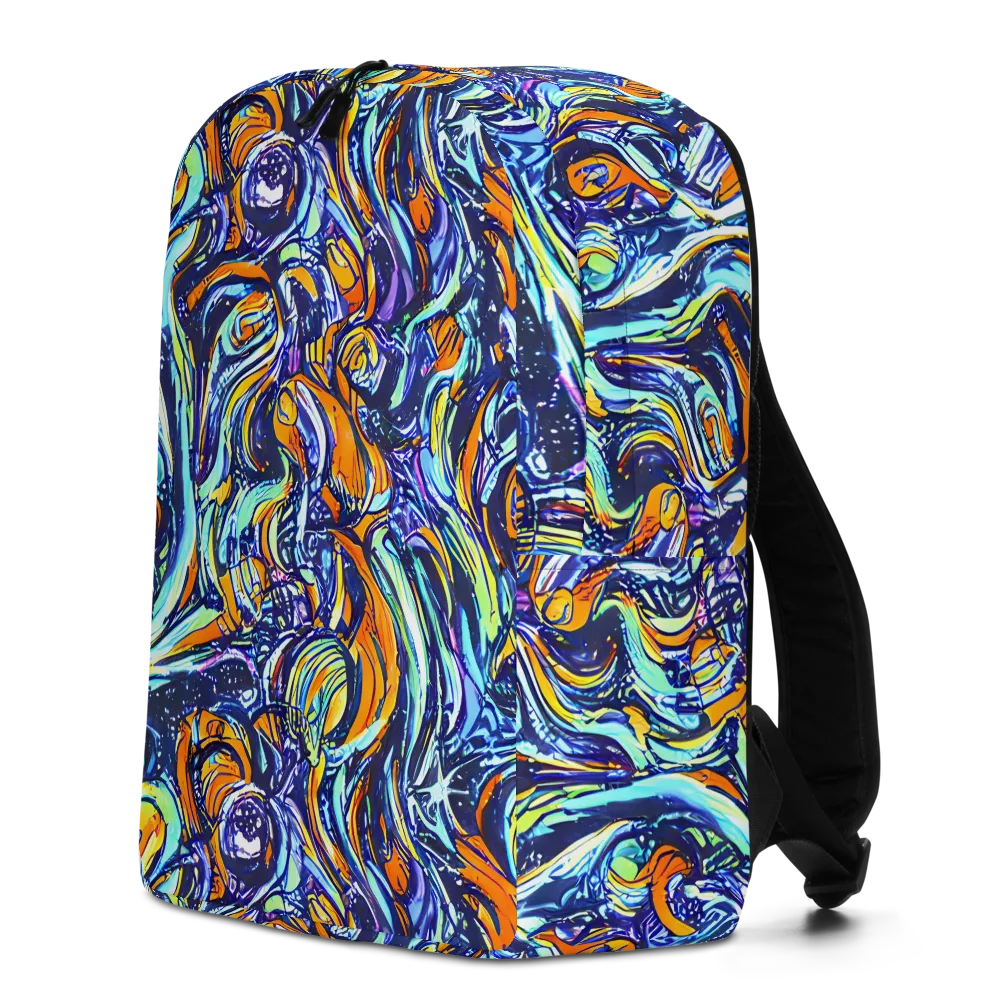 Sonic Marble on Minimalist Backpack — Left
