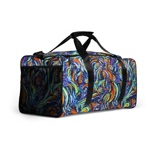 Sonic Marble on a Duffle Bag
