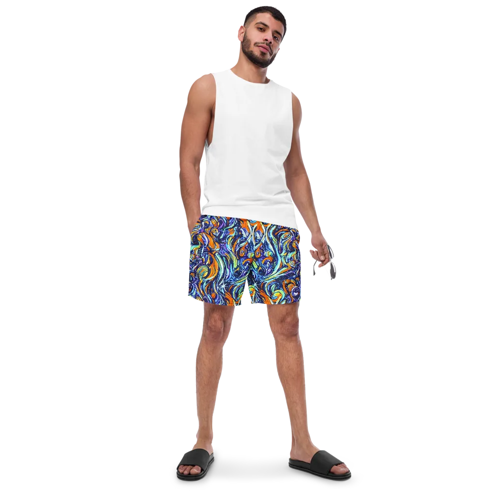 Sonic Marble on Swim Trunks — Front