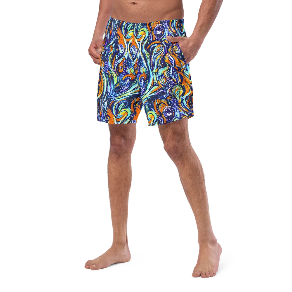Sonic Marble on Swim Trunks — Left Front