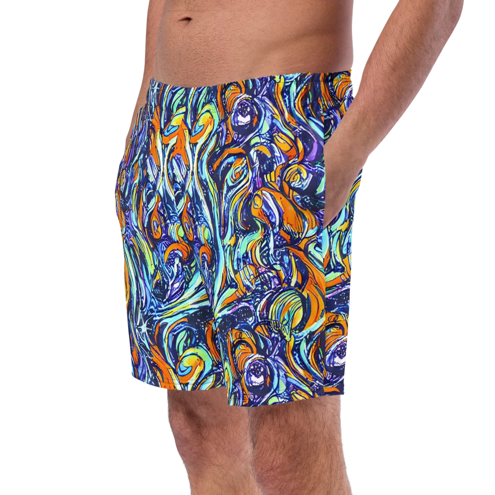 Sonic Marble on Swim Trunks — Left Front