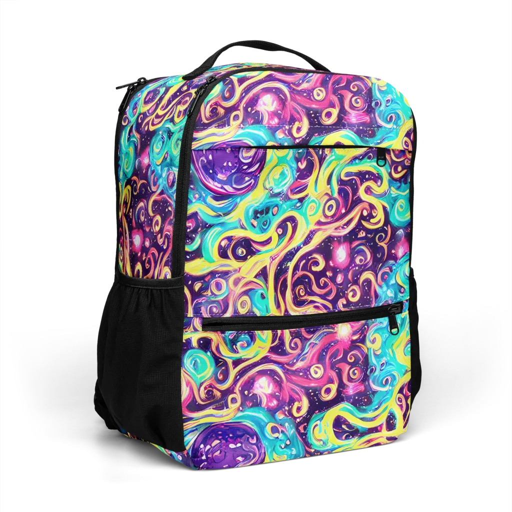 Candy Nebula on Utility Backpack — Right Front