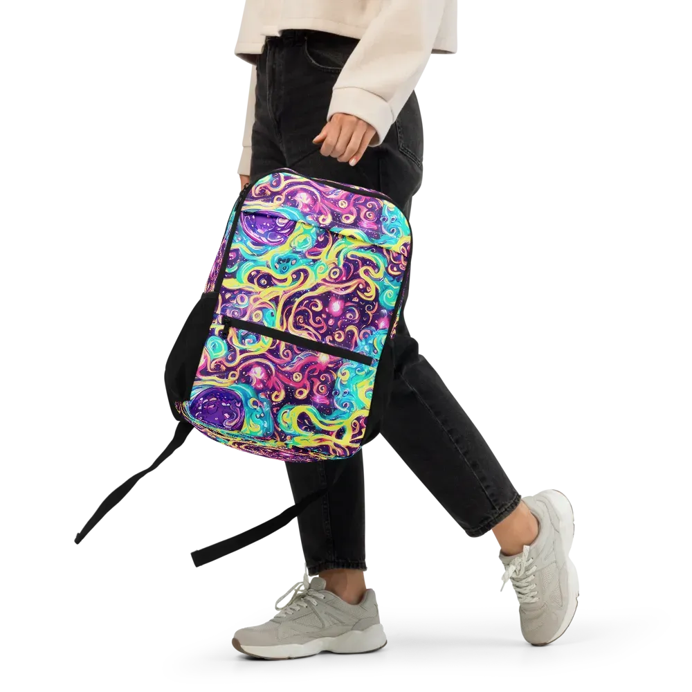 Candy Nebula on Utility Backpack — Front