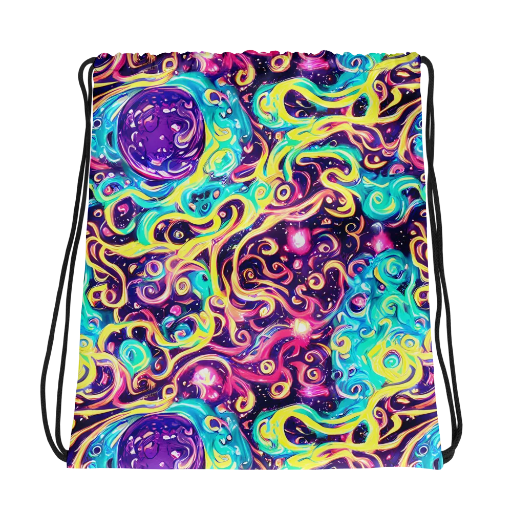 Candy Nebula on Drawstring Bag — Photo