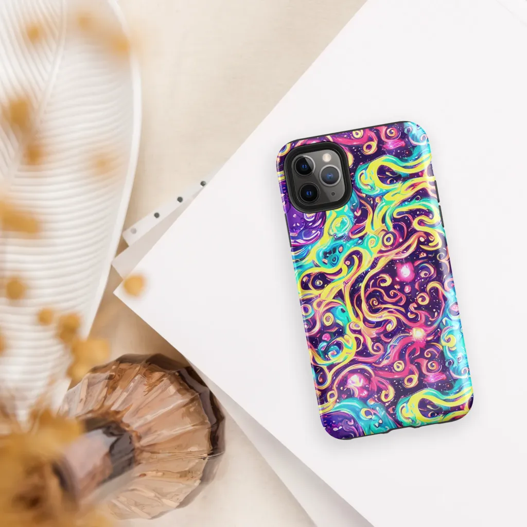 Candy Nebula on Tough Case for iPhone® — Front