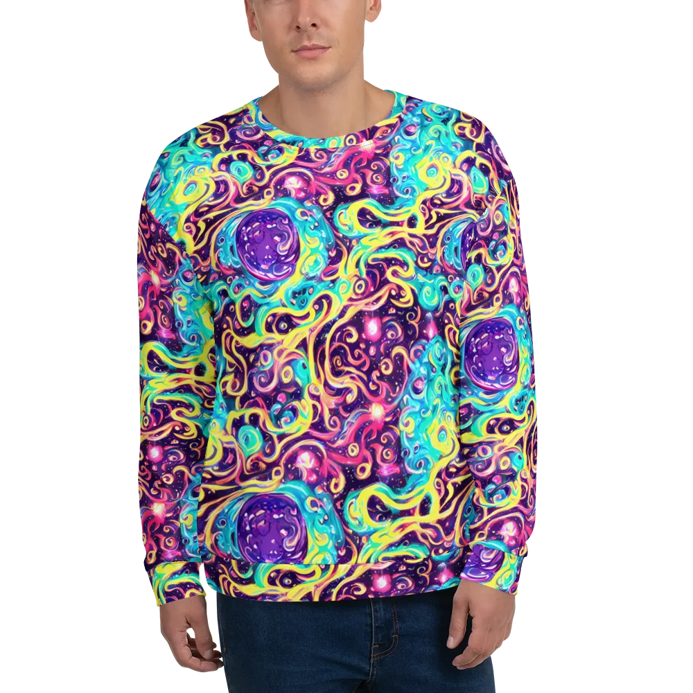 Candy Nebula on Sweatshirt — Front