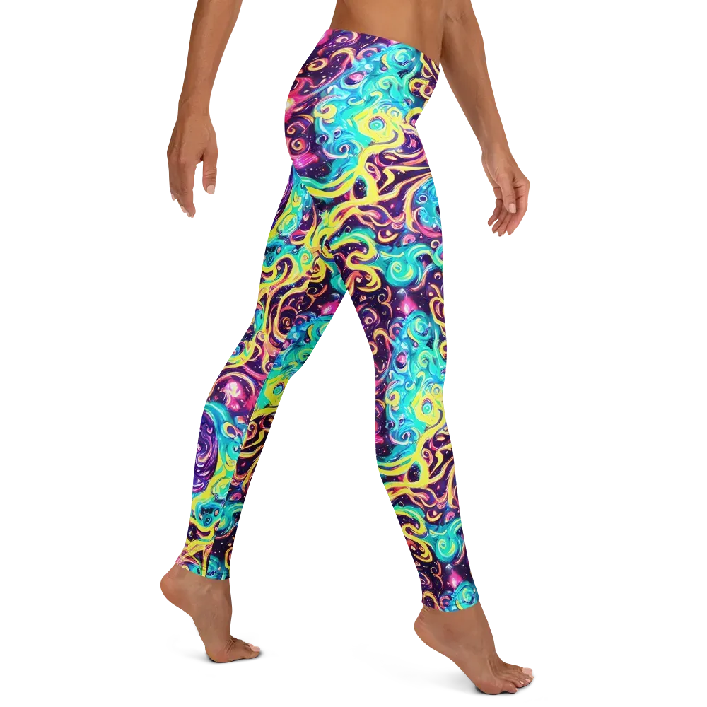 Candy Nebula on Leggings — Right
