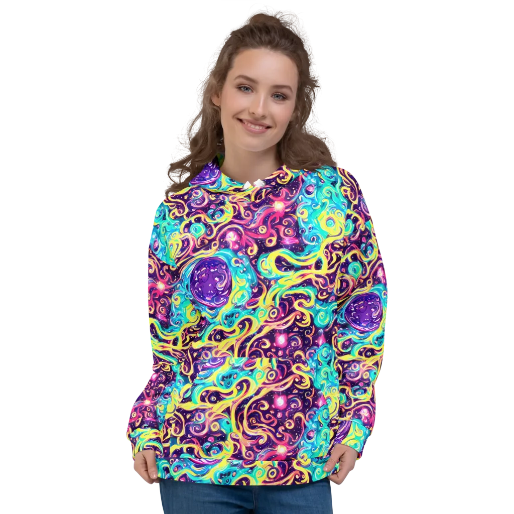 Candy Nebula on Hoodie — Front