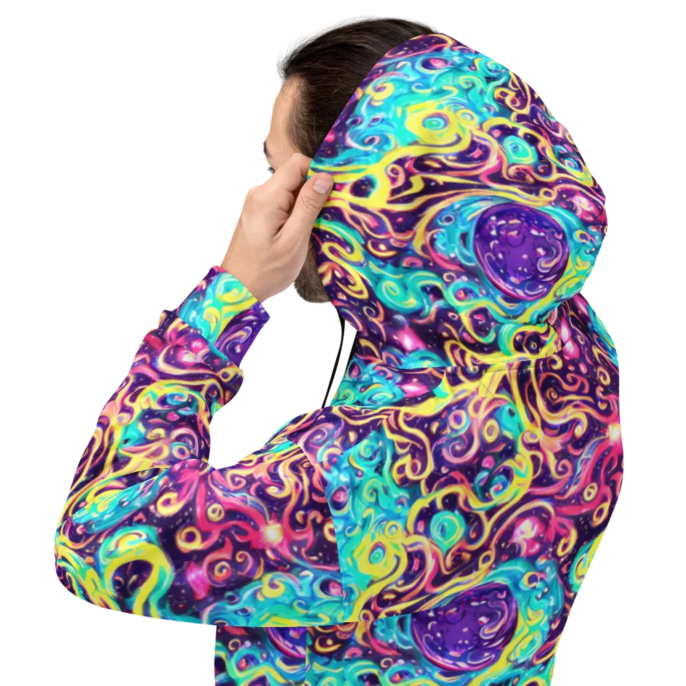 Candy Nebula on Hoodie — Back