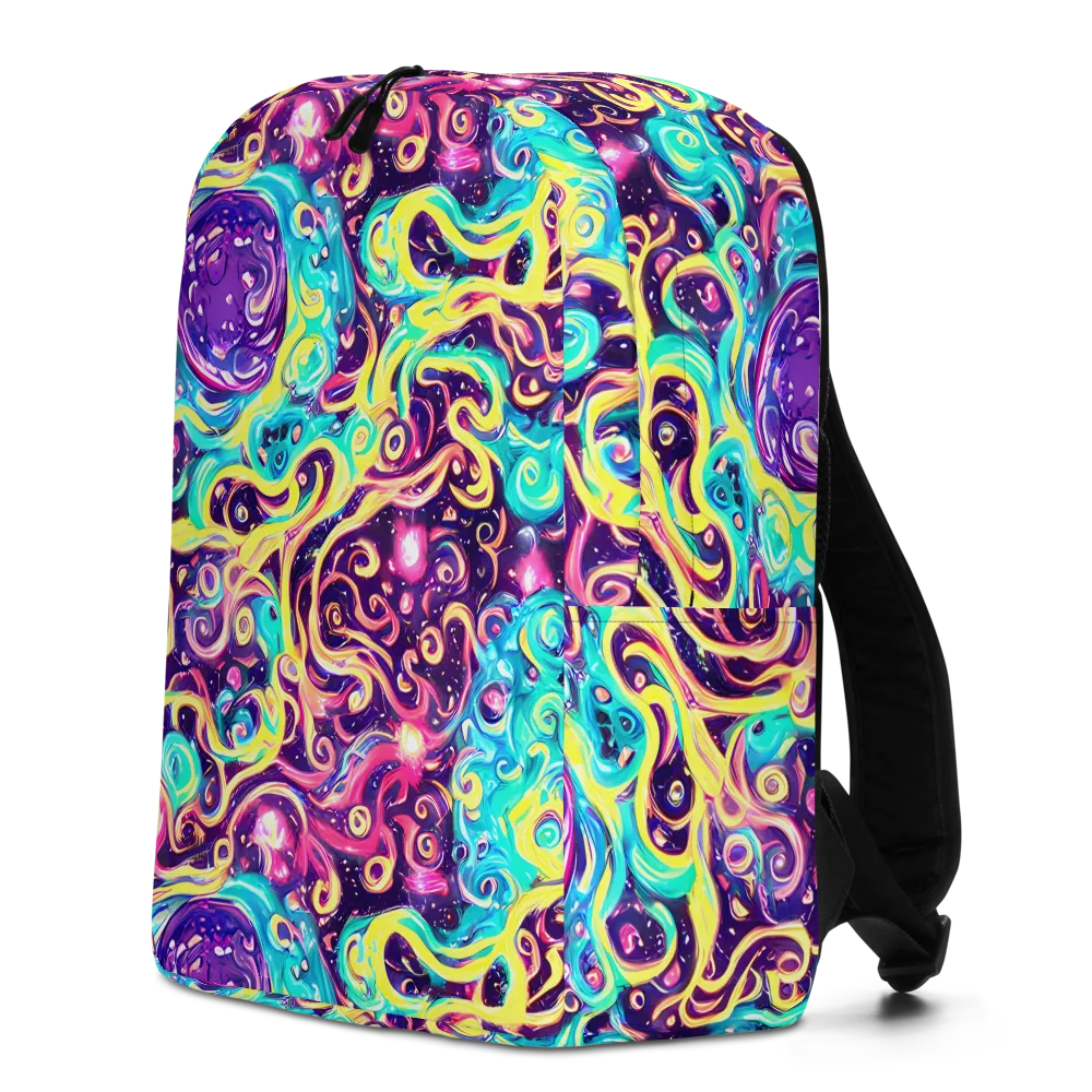 Candy Nebula on Minimalist Backpack — Left