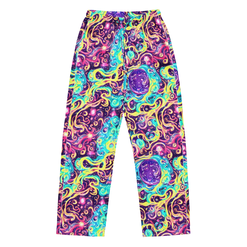 Candy Nebula on Women's Pajama Pants — Front