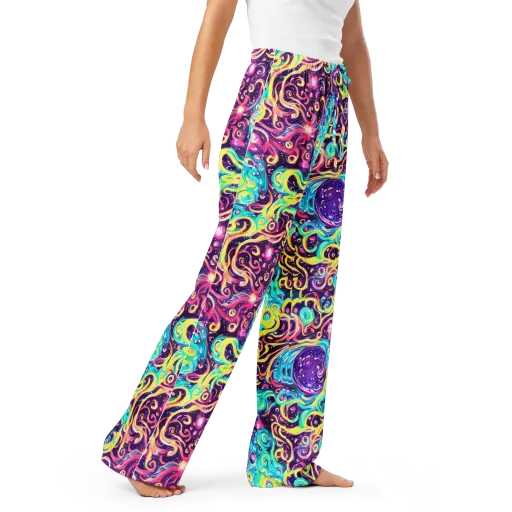 Candy Nebula on a Women's Pajama Pants