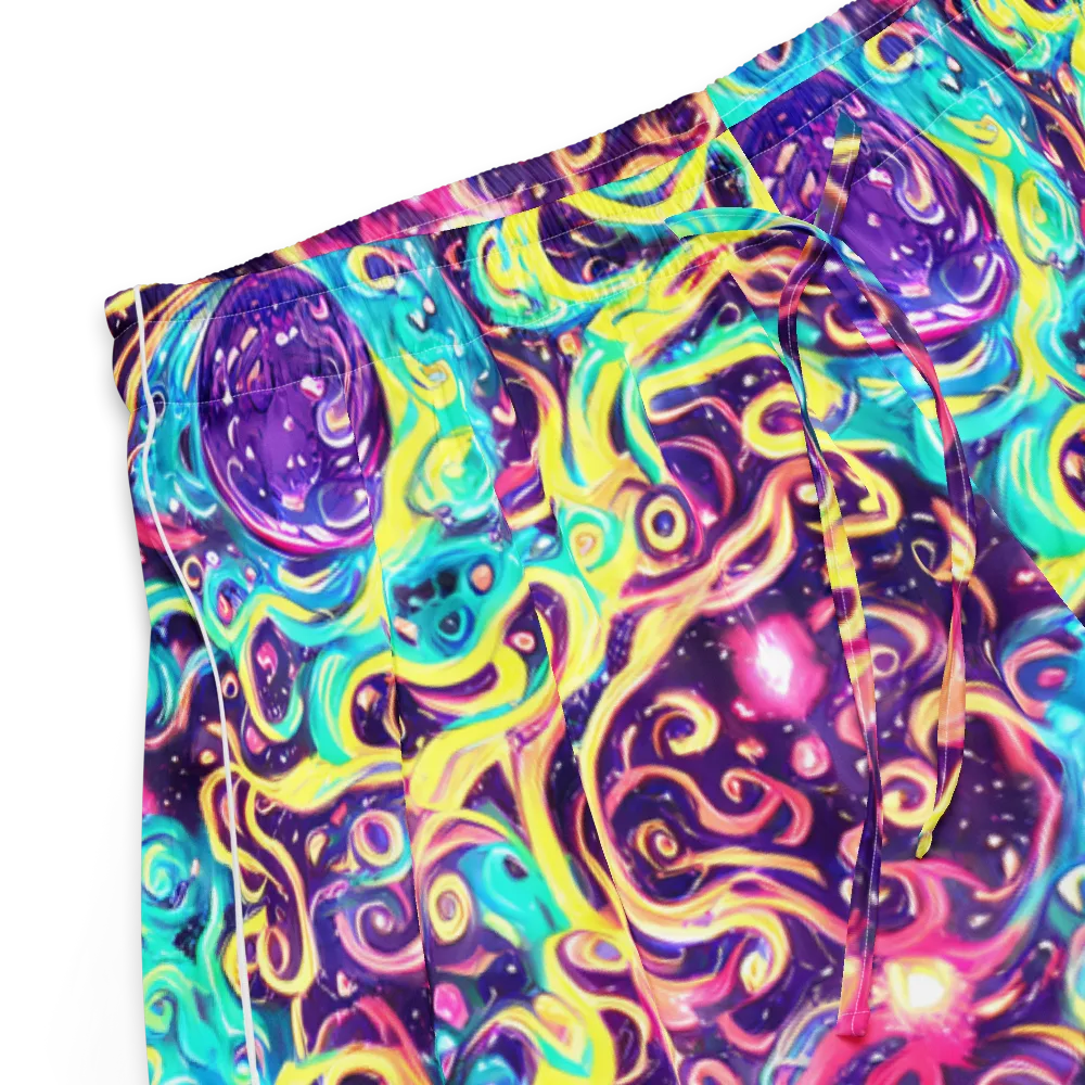 Candy Nebula on Women's Pajama Shorts — Product details