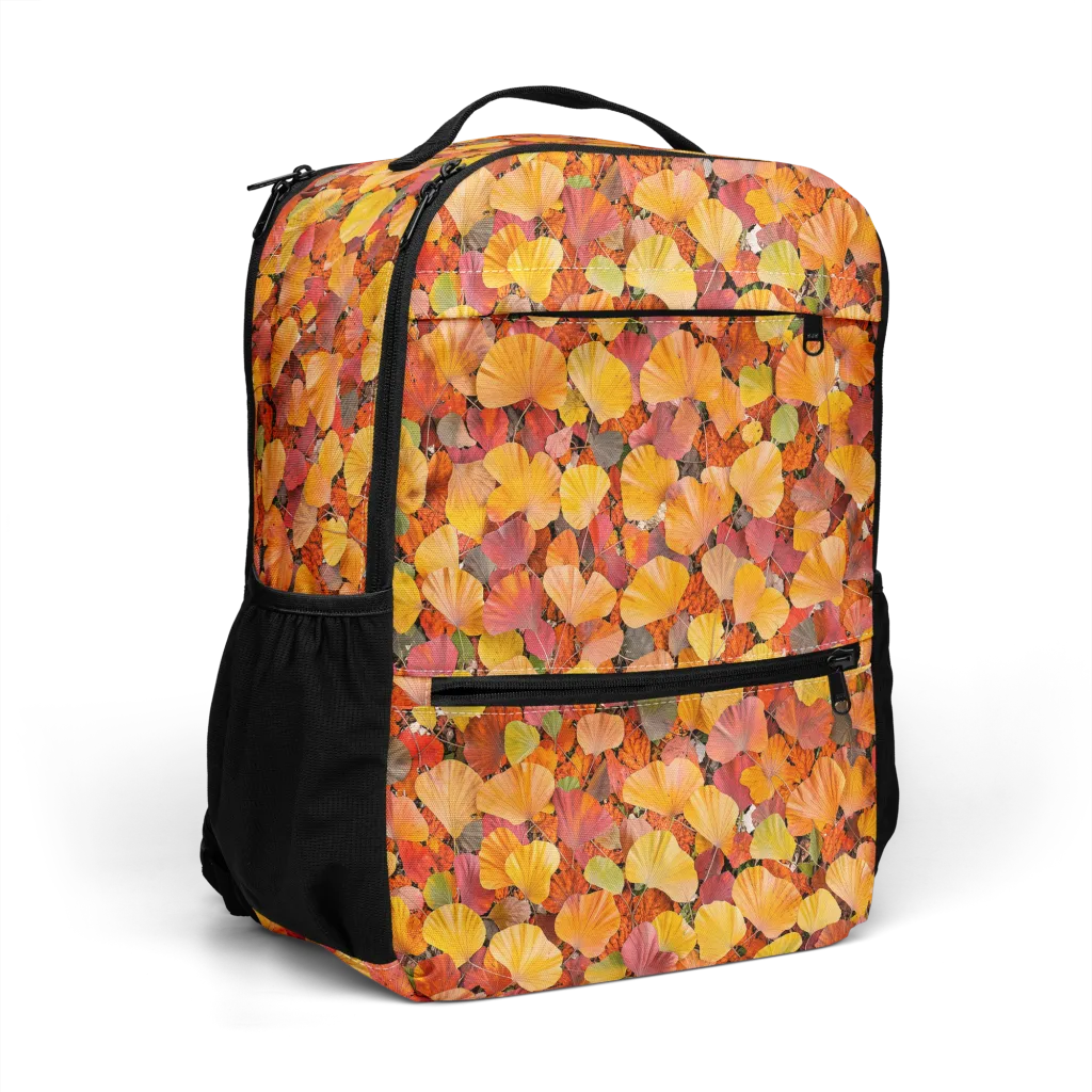 Ember Ginkgo on Utility Backpack — Right Front