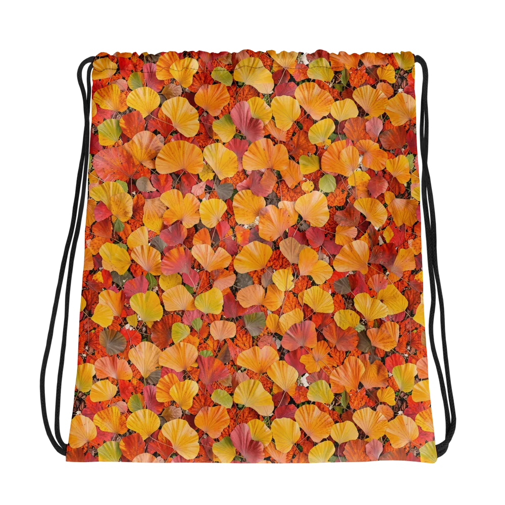 Ember Ginkgo on Drawstring Bag — Photo