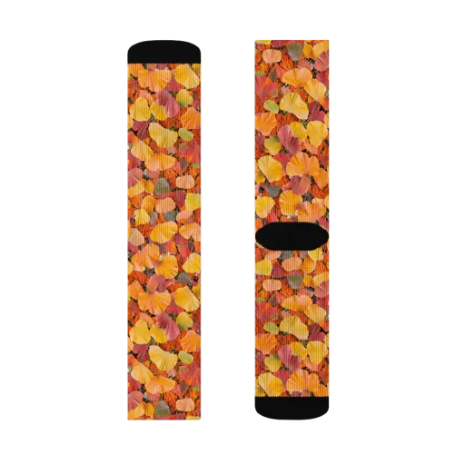 Ember Ginkgo on a Socks