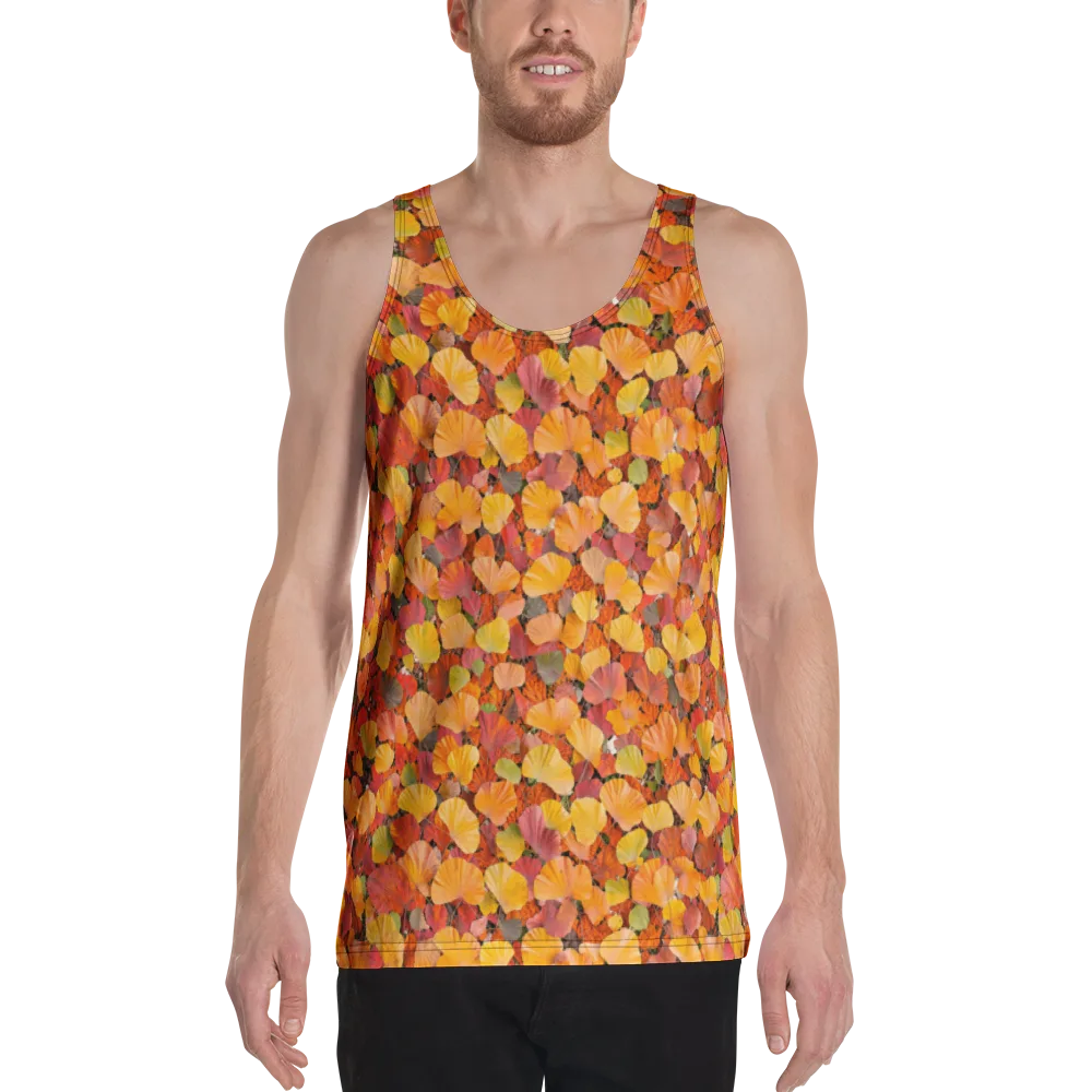 Ember Ginkgo on Men's Tank Top — Front
