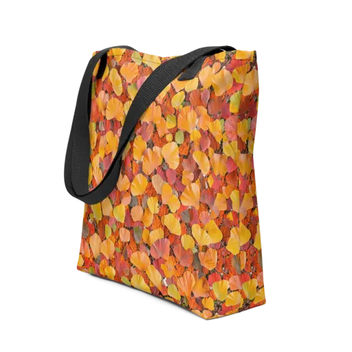 Ember Ginkgo on a Tote Bag
