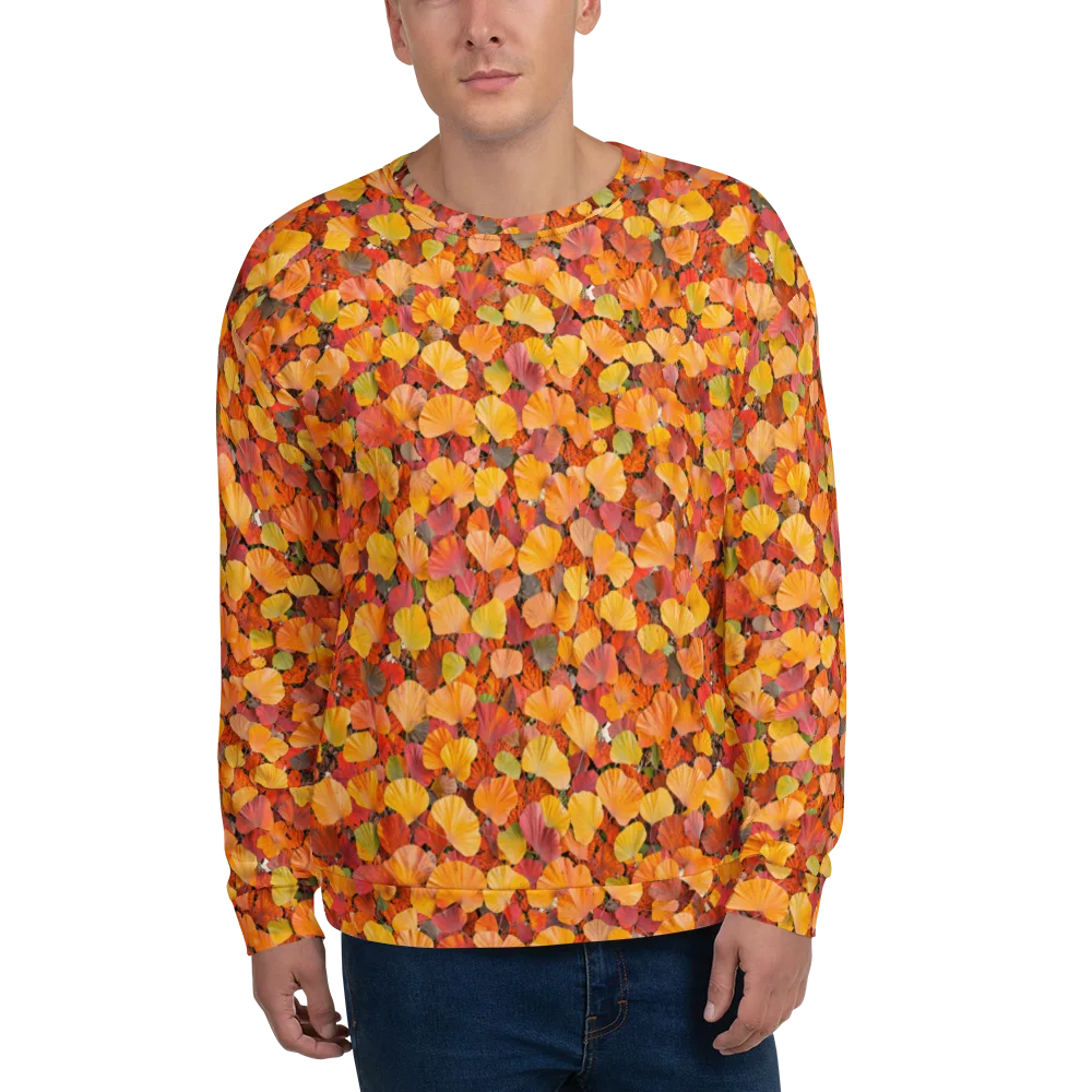 Ember Ginkgo on Sweatshirt — Front