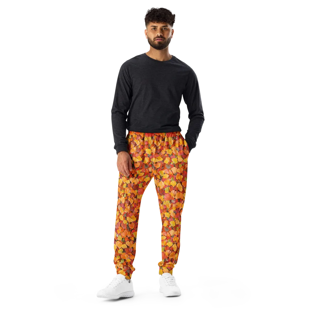 Ember Ginkgo on Men's Joggers — Front
