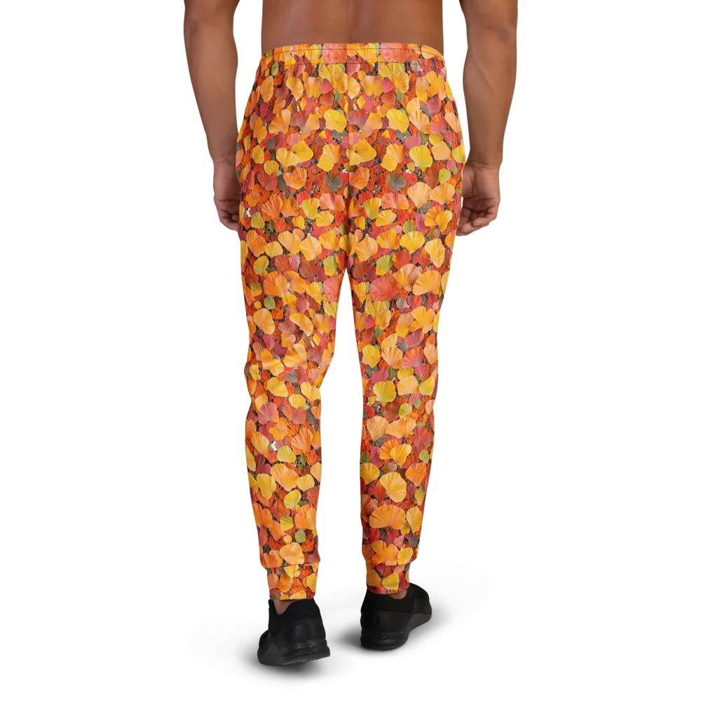 Ember Ginkgo on Men's Joggers — Back