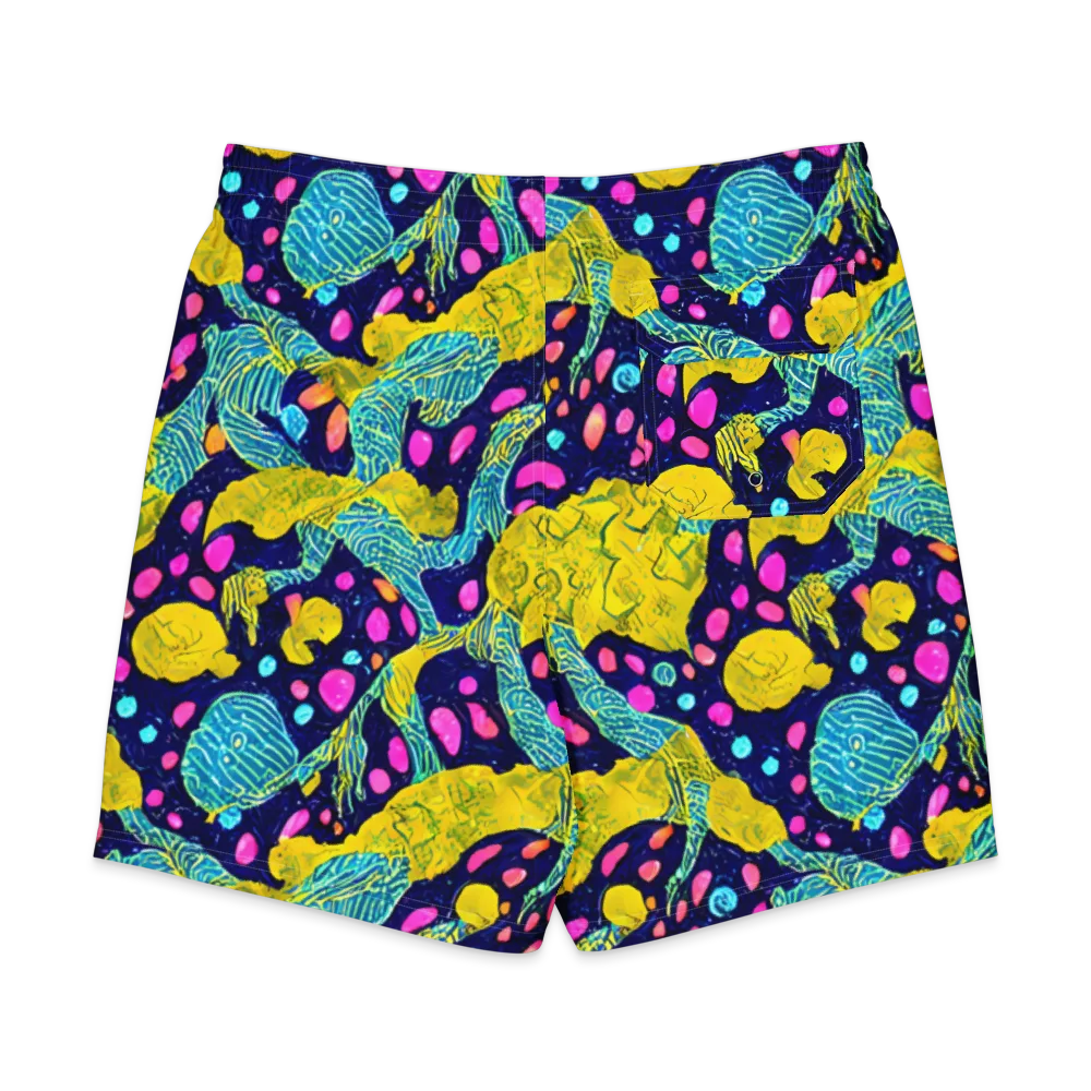 Deep-sea Daydream on Men's Board Shorts — Back