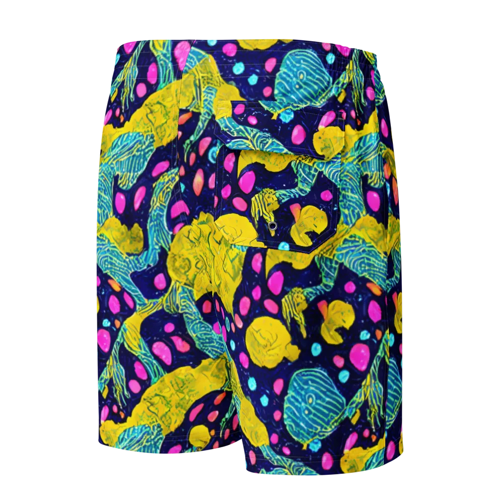 Deep-sea Daydream on Men's Board Shorts — Back