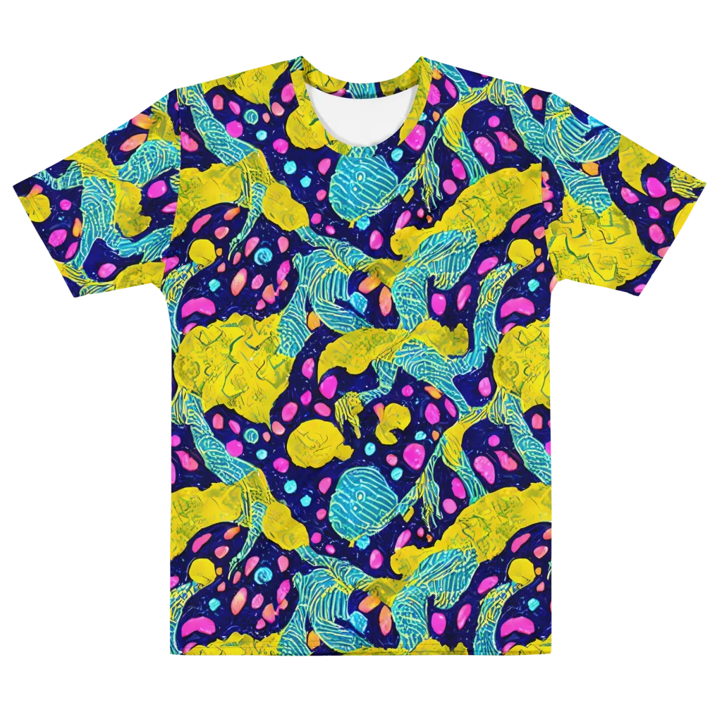 Deep-sea Daydream on Men's Cotton Crew Neck T-Shirt — Front
