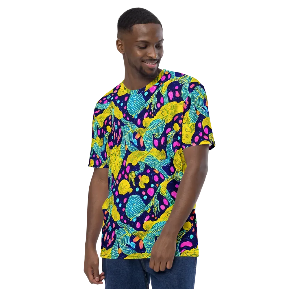 Deep-sea Daydream on Men's Crew Neck T-Shirt — Left