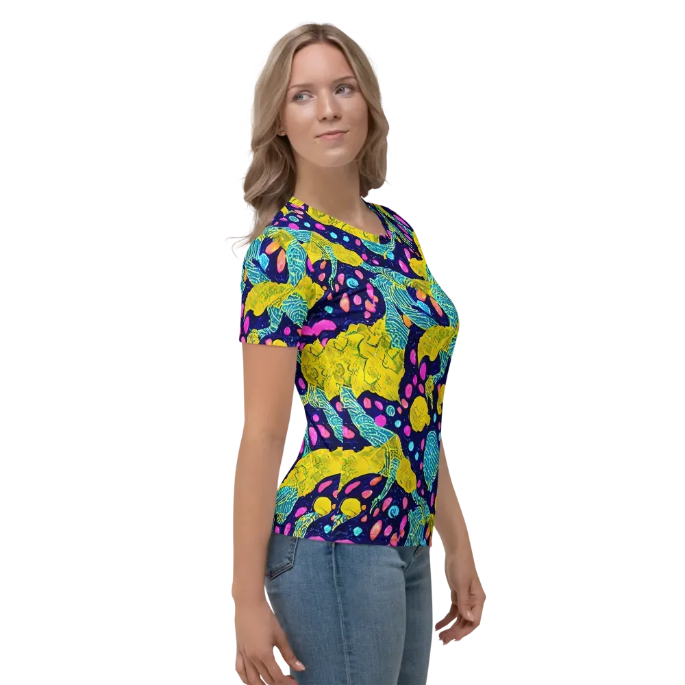 Deep-sea Daydream on Women's Crew Neck T-Shirt — Right