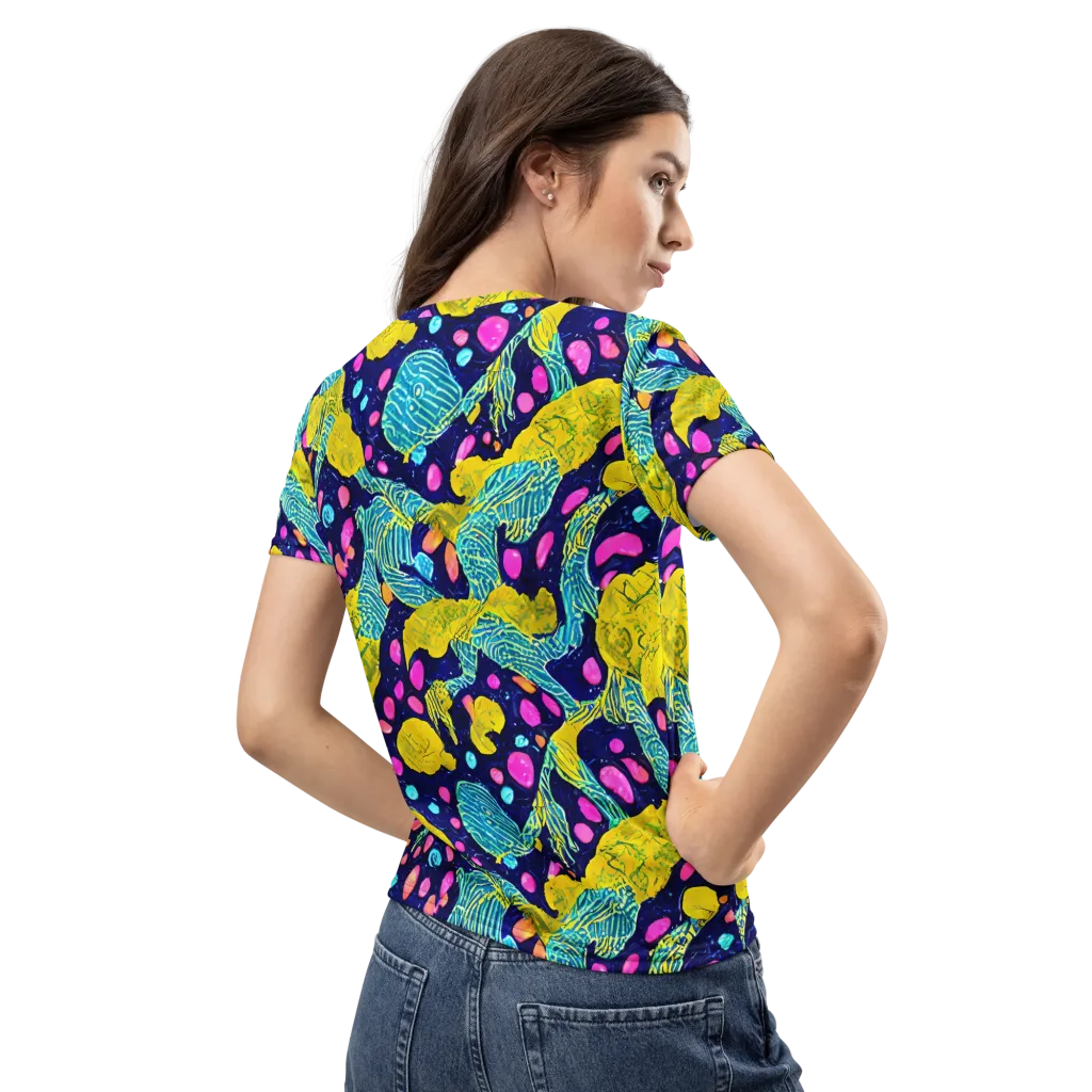 Deep-sea Daydream on Women's Crew Neck T-Shirt — Back
