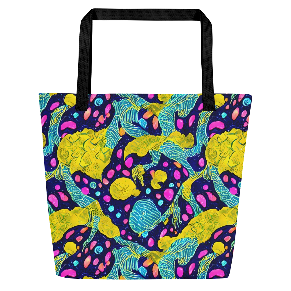 Deep-sea Daydream on Large Tote Bag W/ Pocket — Front