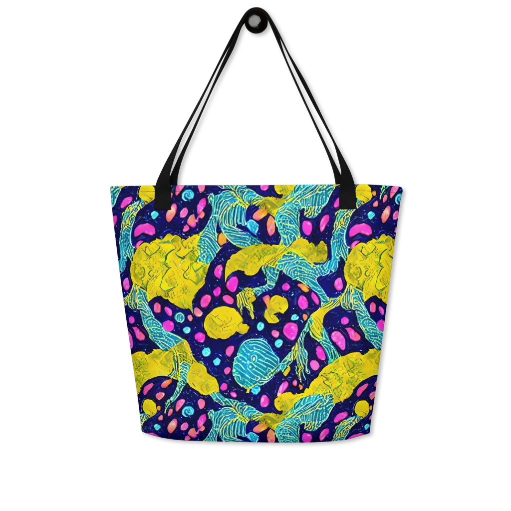 Deep-sea Daydream on Large Tote Bag W/ Pocket — Front