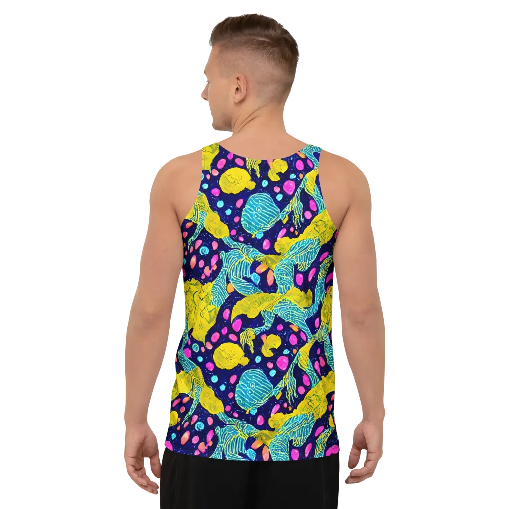 Deep-sea Daydream on Men's Tank Top — Back