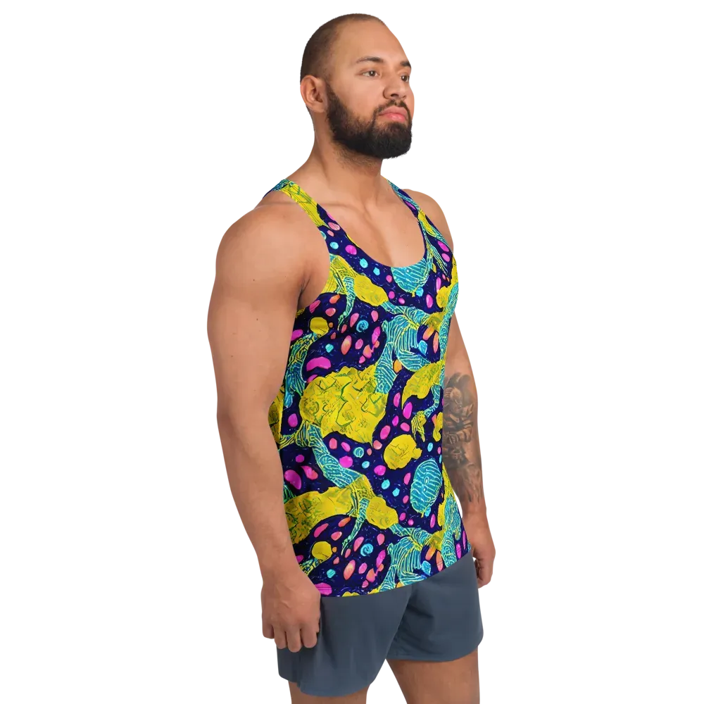 Deep-sea Daydream on Men's Tank Top — Right Front