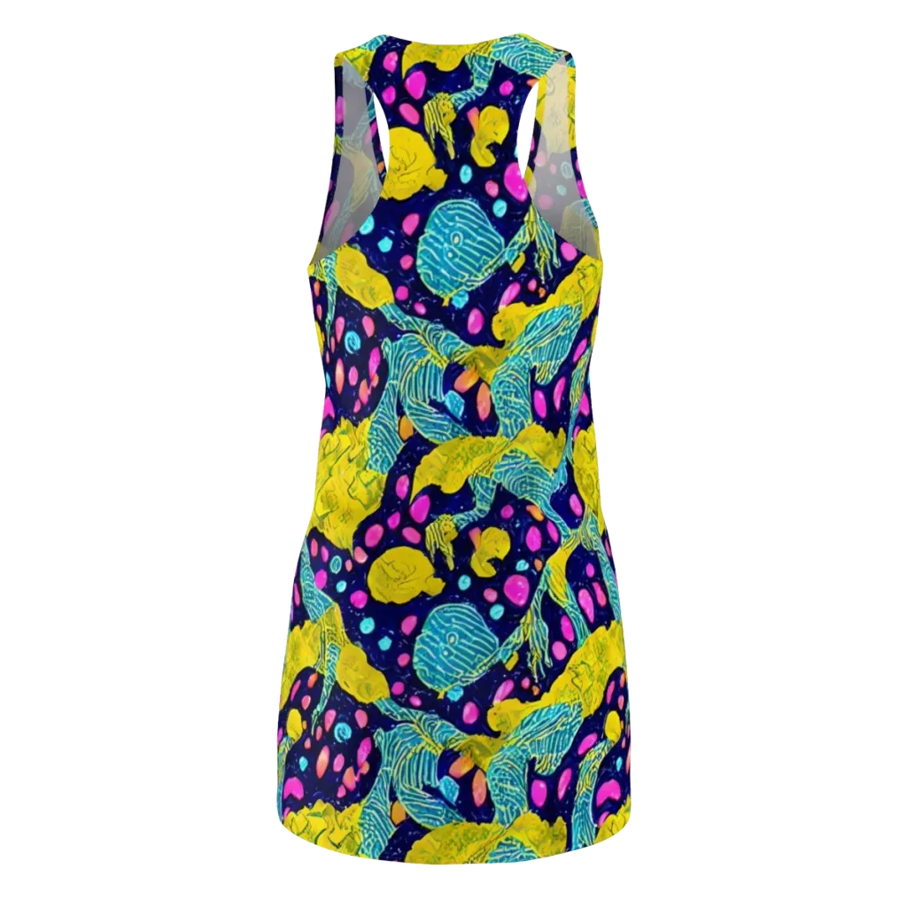 Deep-sea Daydream on Racerback Dress — Back