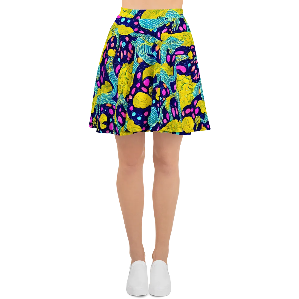 Deep-sea Daydream on Skater Skirt — Front