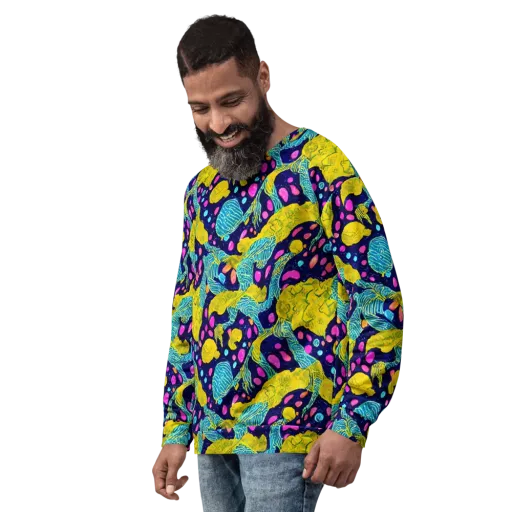 Deep-sea Daydream on a Sweatshirt