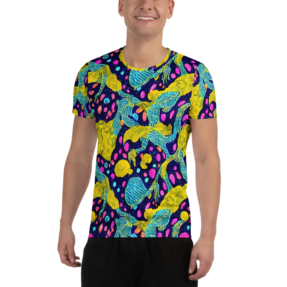 Deep-sea Daydream on Men's Athletic T-Shirt — Front