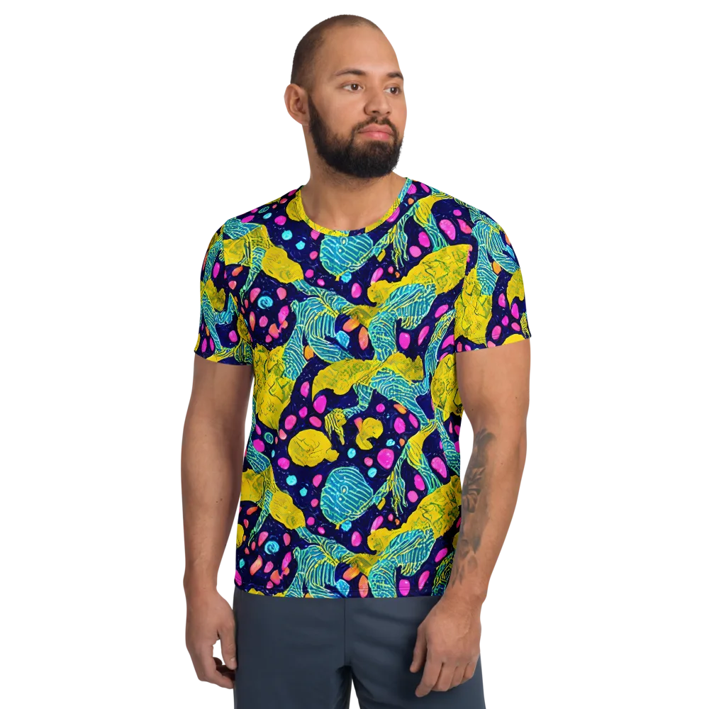 Deep-sea Daydream on Men's Athletic T-Shirt — Front